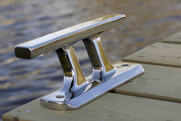 Bolardo de acero inoxidable pulido 316