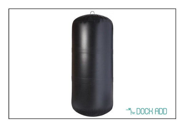 23cmx56cm Lichtgewicht opblaasbare bootfender - Wit