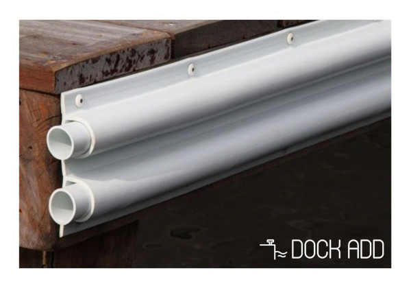 Verbindingsset voor B-profiel steigerstootrand - Marine blauw