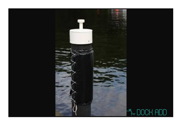 Paalfender hoog - Marine blauw