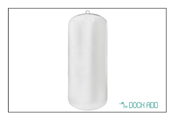 23cmx76cm Inflatable boat fender - White