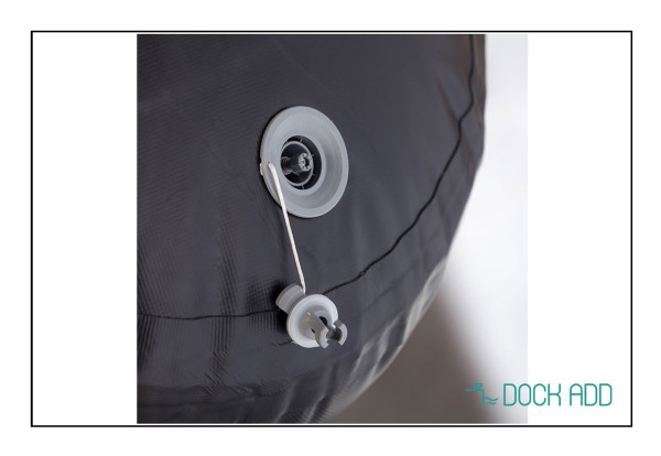 66cm Ronde balfender - Wit