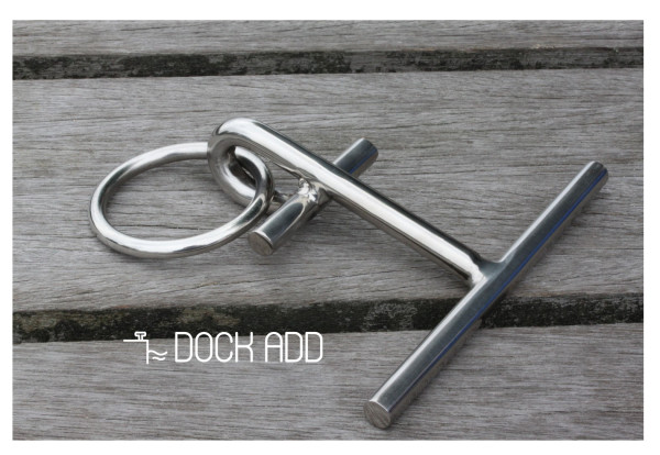 Afmeerring portable RVS316