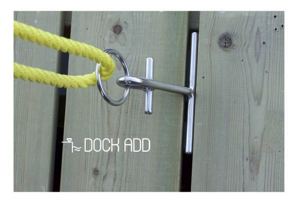 Afmeerring portable RVS316