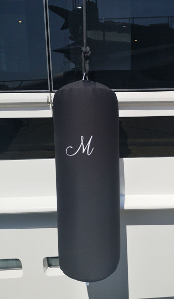 30cmx74cm Neopreen fenderhoes - Zwarte neopreen fenderhoes