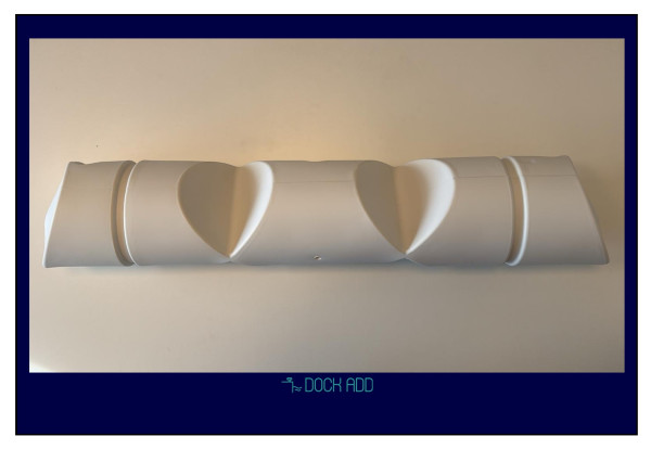 Flexible bumper - White