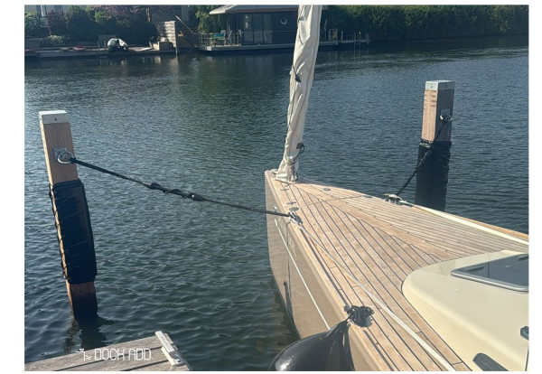 Paalfender hoog - Marine blauw