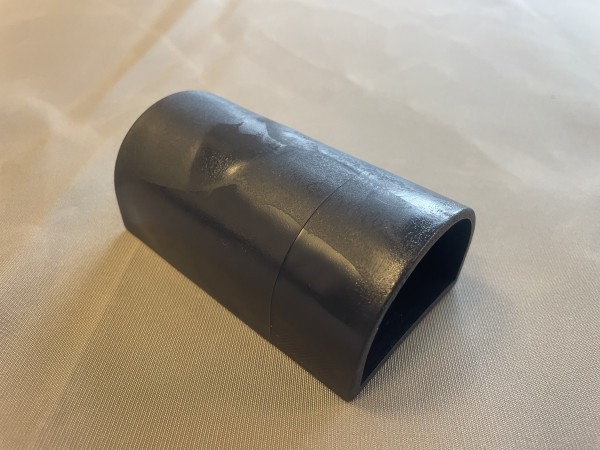 Verbindingsstuk voor P-profiel en Pro-dock steigerstootrand - Wit