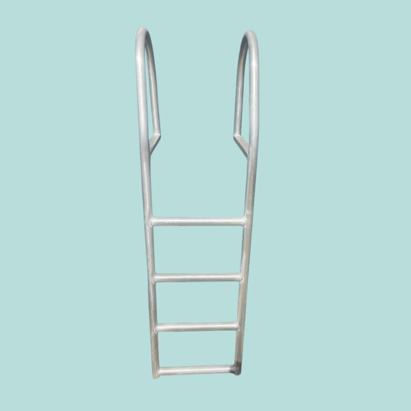 Zwemtrap aluminium 4 treden
