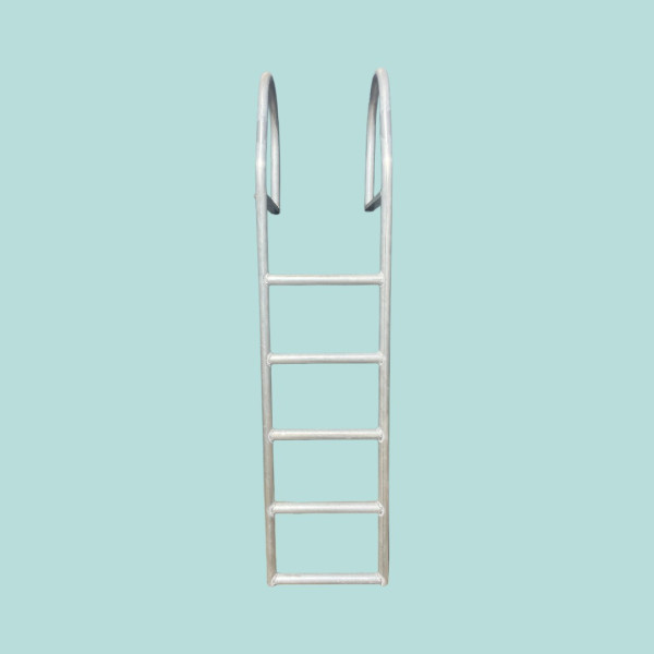 Zwemtrap aluminium 5 treden