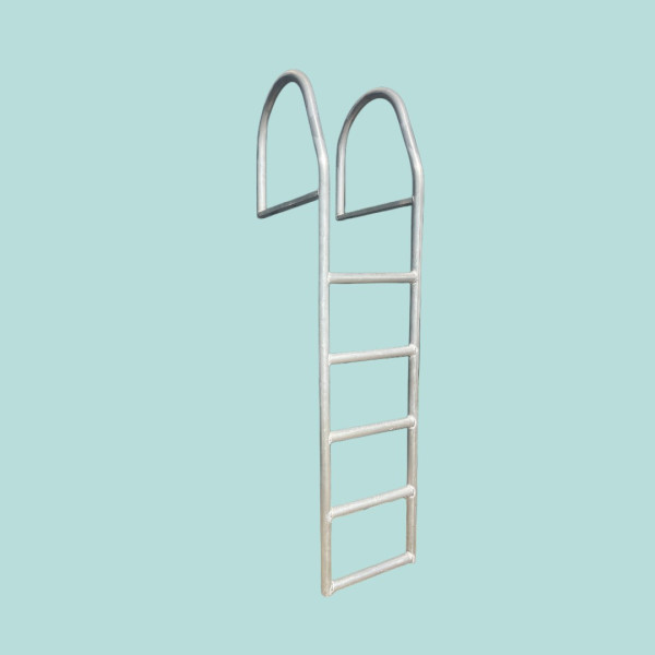 Zwemtrap aluminium 5 treden