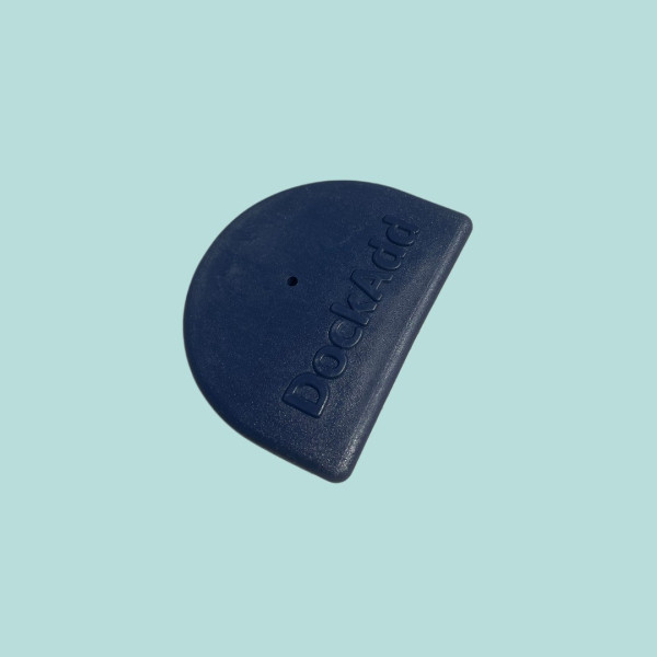 End plug for P-profile or Pro-Dock - White