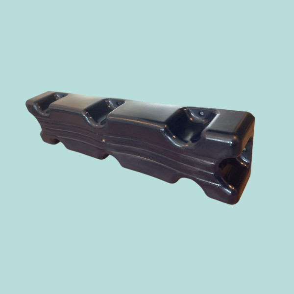 Blokfender 50cm - Wit